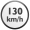 130 km/h